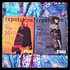 2 Taylor Swift reputation magazines